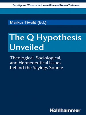 cover image of The Q Hypothesis Unveiled